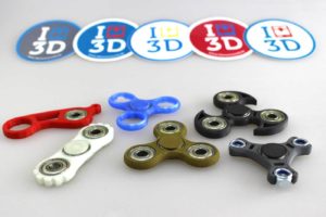 Alle Fidget Spinner aus dem 3D Drucker
