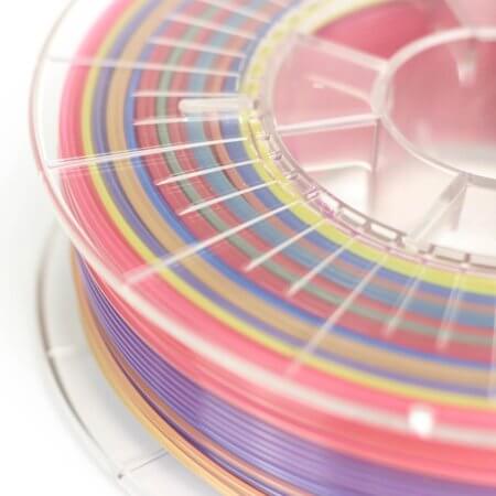 3D Drucker PLA Filament - Regenbogen Soft - Unicofil