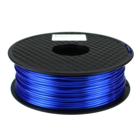 PLA Silk Filament - Dunkelblau - 2.85 mm