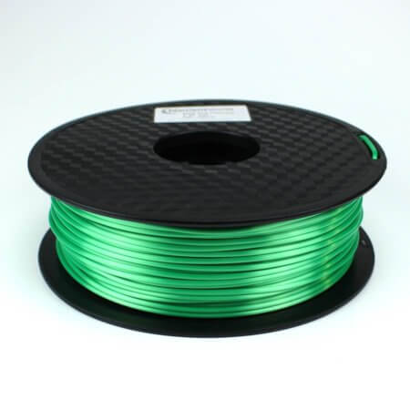 PLA Silk Filament - Dunkelgrün - 2.85 mm